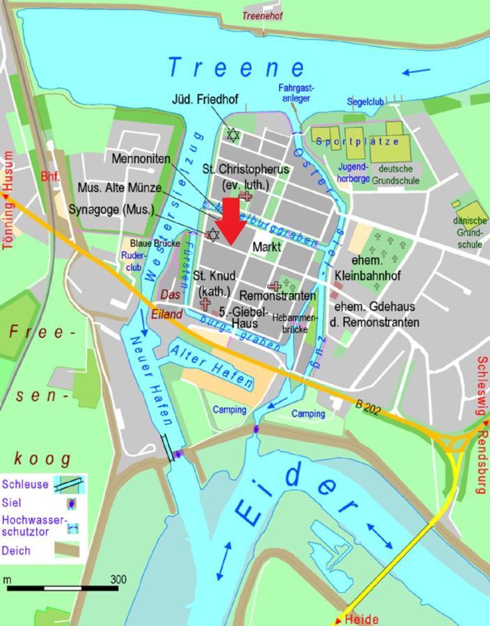 Zwischen Eider Und Treene Friedrichstadt Eksteriør bilde